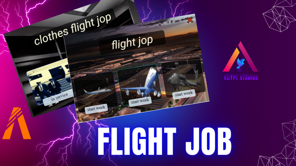 [esx][paid] flight job – Egypt Studio